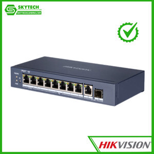 10-Port Gigabit Unmanaged Hi-PoE Switch HIKVISION DS-3E0510HP-E