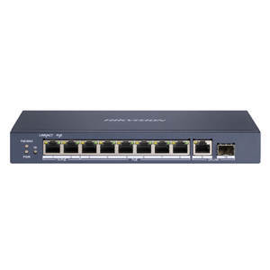 10-Port Gigabit Unmanaged Hi-PoE Switch HIKVISION DS-3E0510HP-E