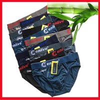 [10 Quần] Combo 10 Quần lót nam Menlive bản lớn chất thun lạnh cao cấp- co giản 4 chiều- kháng khuẩn - thấm hút mồ hôi
