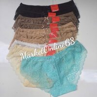 10 Quần Lót Ren Nữ Xinh Xăn Gợi Cảm Chất Mềm Nhiều Size Nội Y Cao Cấp MarketOnline68 LM116