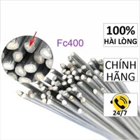 10 Que hàn nhôm lõi thuốc FC400, size 2.0x500mm, hàn nhôm với nhôm, hàn dàn điều hòa