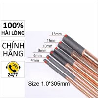 10 Que thổi than 10x305mm, hàng nhập khẩu chất lượng cao, loại bỏ khuyết tật mối hàn hiệu quả nhất