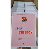 10 Quyển Sổ Chi Đoàn ( giá bìa 20k)