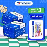 10 ream Giấy in A4 70 gsm, giấy A4 photo IK Copy Paper Thiên Long 500 tờ/ream, đều màu, độ dày cao, chữ in không nhòe