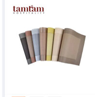 10 Tấm lót bàn ăn tròn Nhựa đan trong 32cm