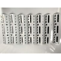 10 Thanh sắt kệ V lỗ đa năng V40x60mm dài 1m dày 2 ly