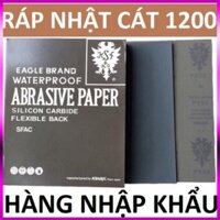 10 tờ giấy nhám Nhật 1200 đen , giấy ráp chà xe máy, ô tô KOVAX , Nhập khẩu Nhật Bản