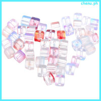 10 Túi Jewlery Thủy Tinh Đính Hạt Vòng Tay Trang Sức DIY Hạt Charms Spacer chenu