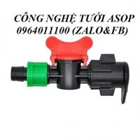 10 Van khóa khởi thủy nhỏ giọt 16mm cho dây chính mềm