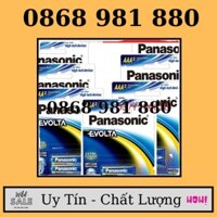 10 VỈ PIN PANASONIC AAA ALKALINE EVOLTA LR03EG 2B VỈ 2 VIÊN.