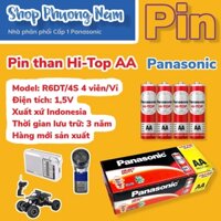 10 vỉ pin tiểu AA Hi-Top Panasonic R6DT4SHàng chính hãng