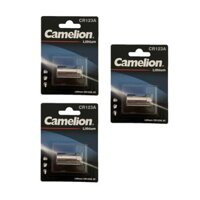 10 viên Pin CR123A Camelion, Pin máy ảnh CR123A 3V