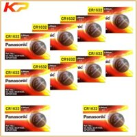 10 viên pin CR1632 Panasonic 3V