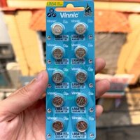 10 Viên Pin Cúc Áo G10 - LR54 - L1130 Vinnic 1,5V