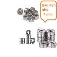 10 Vòng bi Bạc đạn 687, 697, 607, 627, 637, 7x11x3, 7x13x4 đầy đủ size lỗ trục 7 ly/ 7mm TQ
