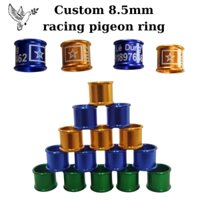 10 Vòng đeo chân chim bồ câu đua 2024 có tùy chỉnh thông tin theo yêu cầu