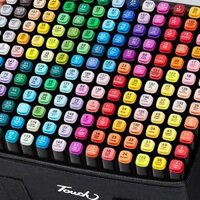 100 / 120 / 160 / 168 Bút đánh dấu cảm ứng màu Double Tip Marker / Tranh nghệ thuật / màu nước / đồ dùng học tập / văn phòng