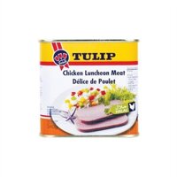 (100% Ảnh Thật)👉 Thịt gà hộp Chicken Luncheon Meat Tulip - Đan Mạch 👉 340g