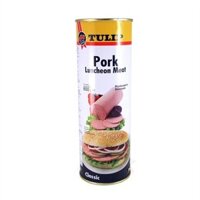 (100% Ảnh Thật) 👉 Thịt heo xay Pork Luncheon Meat Tulip - Đan Mạch 👉  850g