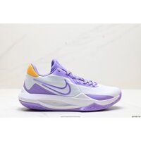 （100% Auth ）Giày Sneaker Nam Nữ *_Nike_NIKE Precision VI / White purple Full Box