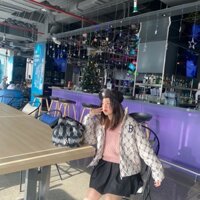 [100% AUTHENTIC - KÈM ẢNH THẬT] Áo Khoác Lông Vũ Dáng Crop MLB Dia MONOGRAM All Over Mid Weight Down BOSTON REDSOX