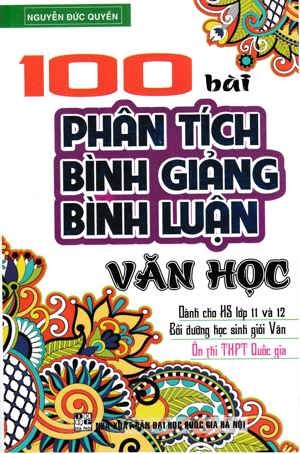 100 Bài Phân tích - Bình giảng - Bình luận Văn Học