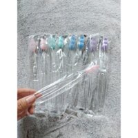 100 Bàn Chải Đánh Răng Trắng trong không kem Dùng 1 Lần Cho Khách Sạn, Nhà Nghỉ