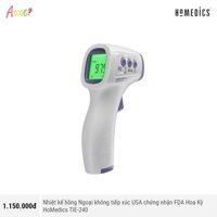[100% bảo hành chính hãng tới ngày sử dụng cuối cùng] Nhiệt kế hồng Ngoại HoMedics TIE-240 USA chứng nhận FDA Hoa Kỳ