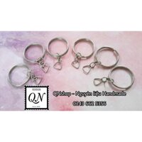 100 cái móc treo chìa khóa tròn