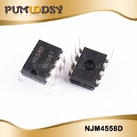 100 CÁI NJM4558D JRC4558 4558 4558D op-amp DIP-8 IC