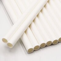 100 cái Ống hút giấy size 12 màu trắng chất liệu giấy tự nhiên tại Hà Nội