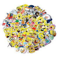 100 Cái SpongeBob SquarePants Anime Dán Văn Phòng Phẩm Dành Cho Sinh Viên Phim Hoạt Hình Trẻ Em Đồ Chơi Sticker Cho Chai Điện Thoại Xe Máy Giáng Sinh Món Quà Năm Mới Cho Trẻ Em