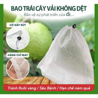 (100 cái) Túi bọc trái cây 22x30cm bằng vải không dệt Ánh Dương xoài, chùm mận, chùm khế, na lớn