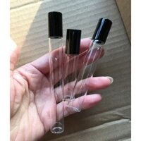 100 CHAI CHIẾT NƯỚC HOA BI LĂN ĐEN BẠC SANG CHẢNH 12ML