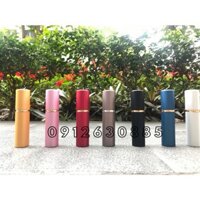 100 Chai chiết nước hoa RỖNG 10ml nhôm tròn nhiều màu sắc