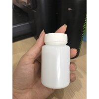 100 chai lọ dược phẩm nắp vặn đạt chuẩn GMP, hủ nhựa đựng thuốc 120cc nắp vặn gồm siu và hút ẩm