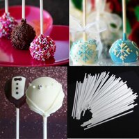 100 Chiếc 100 Mm Tự Làm Bánh Cookie Tay Kẹo Dẻo Làm Kẹo Que Chocolate Lollipop Lolly