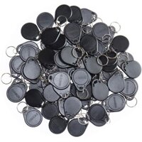 100 Chiếc 125KHz RFID Chìa Khóa Fob Không Tiếp Xúc Keyfob Thẻ ID Gần Thẻ Thẻ Thẻ Thẻ Bàn Phím Thẻ Cho Khóa Cửa Hệ Thống Kiểm Soát Truy Cập Đầu Vào Chỉ Đọc