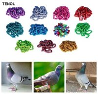100 Chiếc Bồ Câu Chân Nhẫn Dove Chân Dây Nhẹ 2024 Di Động Đánh Số Cho Gà Lovebird Quail Nhỏ