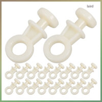 100 Chiếc Bu Lông Con Lăn Nhựa Cho Rèm Cửa Sổ Móc Glider Theo Dõi Tàu Sân Bay Trượt Con Lăn laird