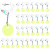 100 Chiếc Cao Su Không Gian Đậu Hình Bầu Dục Chặn Câu Cá Spinner Mồi Cá Thể Thao Dụng Cụ Handmade Bánh Sô Cô La Nhà Bếp Nướng Dụng Cụ Dễ Dàng Sử Dụng