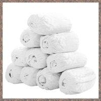 100 Chiếc Dùng Một Lần Bao Giày Chống Bụi Che Giày Trẻ Em Học Sinh Người Lớn Không Dệt Bao Giày Hộ Gia Đình Chân Bao