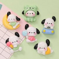 [100 Chiếc Hàng Có Sẵn] Hoạt Hình Dễ Thương Puppy Lollipop diy Cream Keo Chìa Khóa Điện Thoại Khóa Giày Kẹp Tóc Nhựa Phụ Kiện Trang Sức