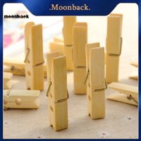 100 Chiếc Kẹp Tre Kẹp Quần Áo Dễ Dàng Sử Dụng Chịu Lực Chống Rỉ Sét Kẹp Giặt Móc Treo Kẹp Đa Năng