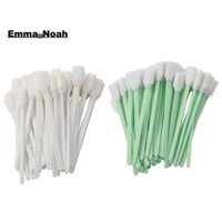 100 Chiếc Khăn Lau Cho Mimaki Mutoh Tất Cả Dung Môi Máy In Đầu In Miếng Bọt Biển Que Swabs Buds