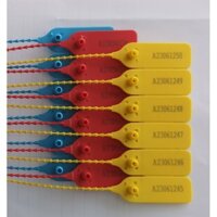 100 chiếc khóa niêm phong kẹp chì dây nhựa DA23