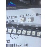100 chiếc LSE6SF-V2BA-1-1 LS E6SF-V2BA-1-1 3528 màu đỏ PLCC-4 Đèn hậu LED siêu sáng phổ biến SMD Mới OSRAM Đèn ô tô LED Diode Bảng điều khiển đèn cụ thể