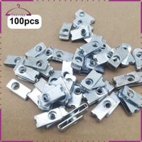 100 Chiếc M6 Đa Năng Đai Ốc Kẹp Bộ Các Loại Thay Thế Cho Thiết Bị Gia Dụng Vechiles Xe Máy