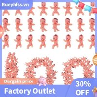 100 Chiếc Mini Nhựa Trẻ Sơ Sinh Nhỏ Nhựa Bé Nhỏ Bánh Cho Bé Cho Bé Trò Chơi Tắm