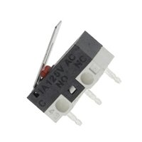 100 Chiếc Nút Công Tắc Giới Hạn Công Tắc Đẩy 1A 125V AC Chuột Switch 3Pins Micro Switch